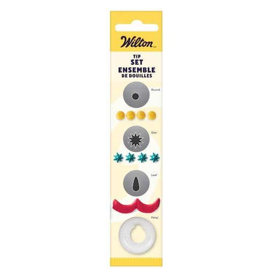 Wilton™ 4-Piece Basic Decorating Tip Set